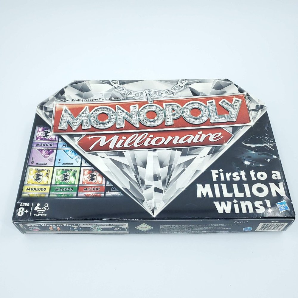Monopoly Millionaire Board Game 2012 Hasbro
